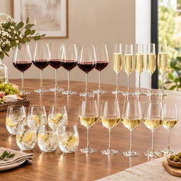 16-Piece Globo Glassware Set