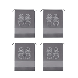 4x Dust-Proof Shoe Travel Bags