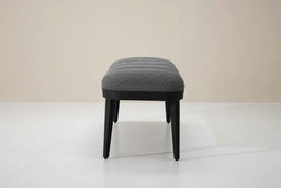Elegant Polyester Bouclé Bench