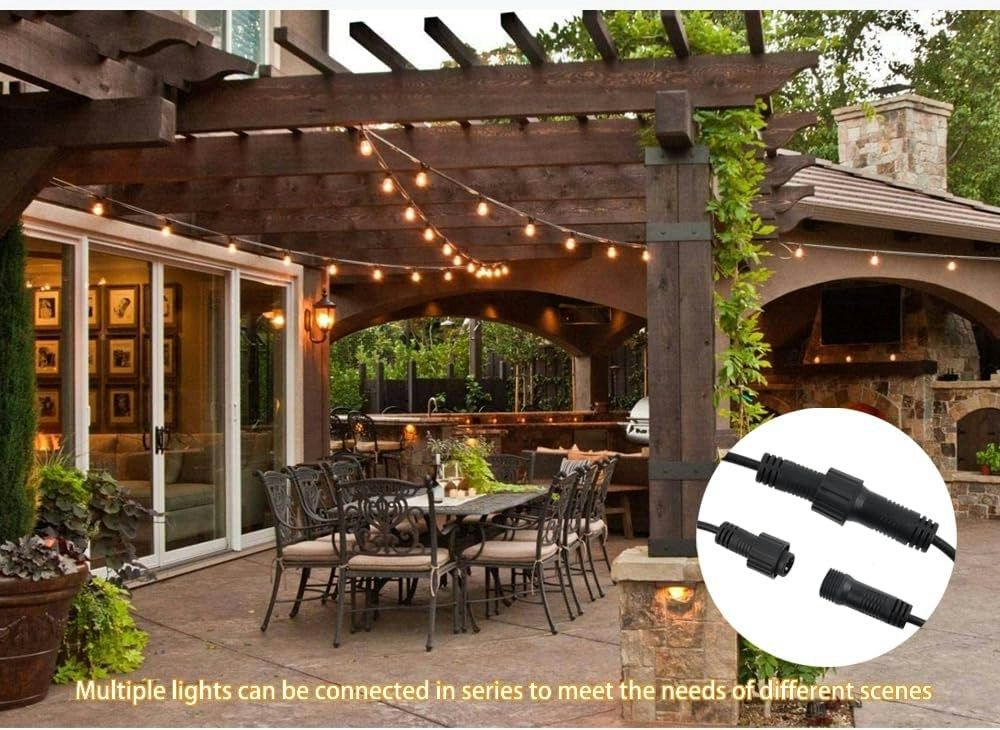 10m 10 Bulbs LED Outdoor String Light_1