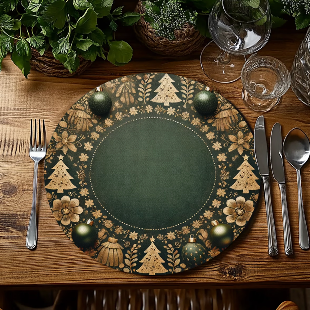 6x 38cm Christmas Themed Placemats_2