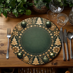 6x 38cm Christmas Themed Placemats