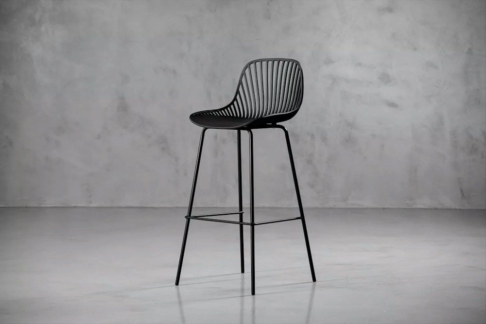 Geometric Tall Bar Chair