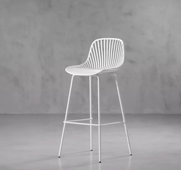 Geometric Tall Bar Chair