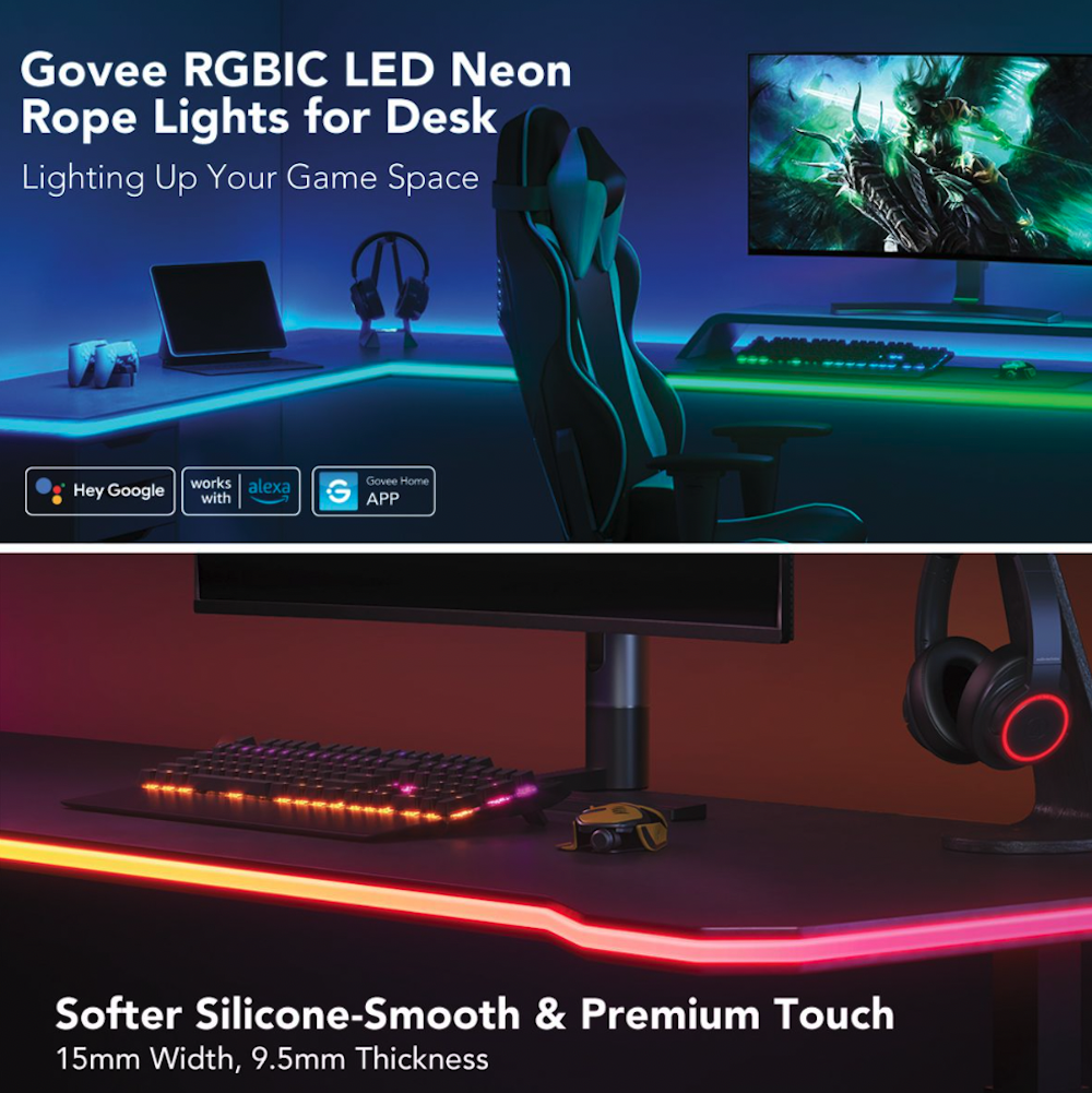 3 Meter Smart LED Neon Gaming Table Light_2