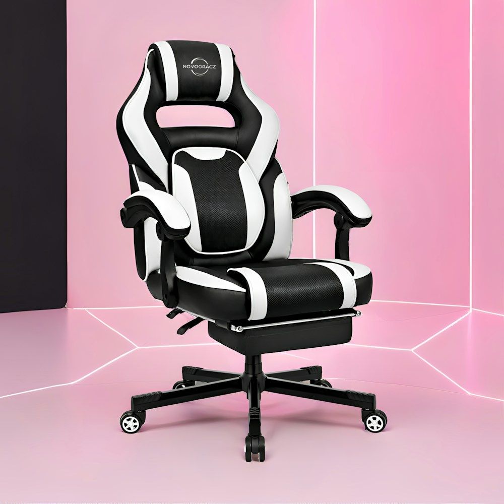 Aeronautica Reclining Gaming Chair with Footrest