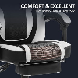 Aeronautica Reclining Gaming Chair with Footrest