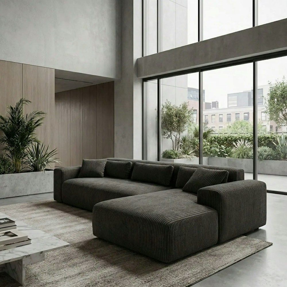 Candy Corduroy Corner Chaise_1