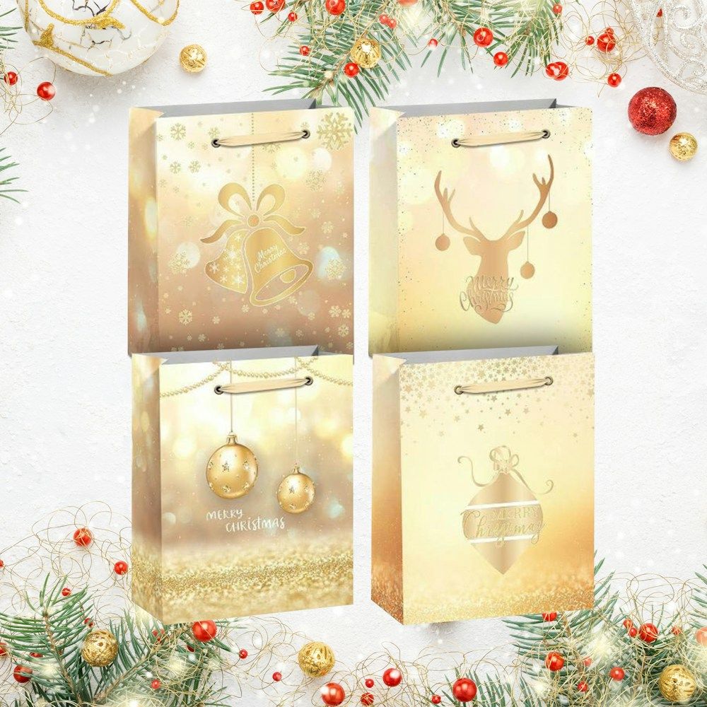 12x Christmas Gift Bags