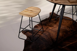 Solid Teakwood Dining Stool
