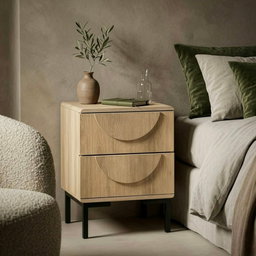 Mason Narrow Bedside Table