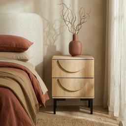 Mason Narrow Bedside Table