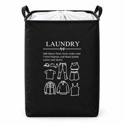 Fabric Foldable Laundry Basket