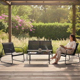 4-Piece Stanley Outdoor Patio Set