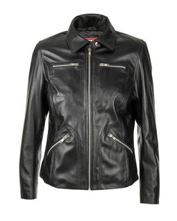 Ladies Genuine Leather Jacket