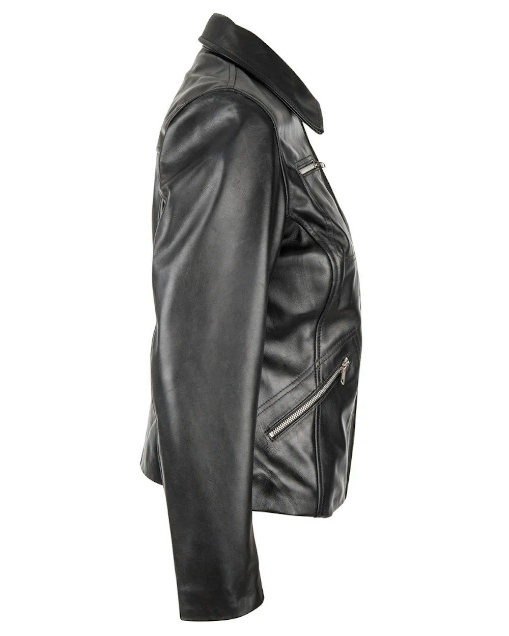 Ladies Genuine Leather Jacket_1
