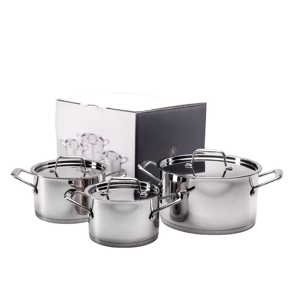 6-Piece Stainless Steel Pot Set_2