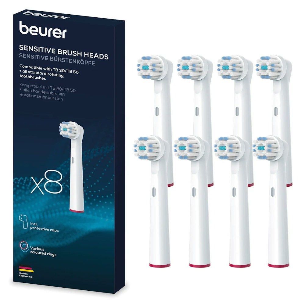 45 Day Long Electric Toothbrush with 8 Spare Heads_1