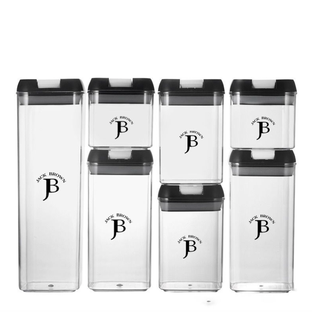 7-Piece Air Tight Food Storage Containers with Labels & Marker_1