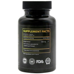 Shilajit with 600mg Original Himalayan Capsules (60's)