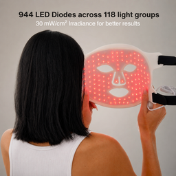 LED Light Therapy Mask with 7 Colours and Near-Infrared