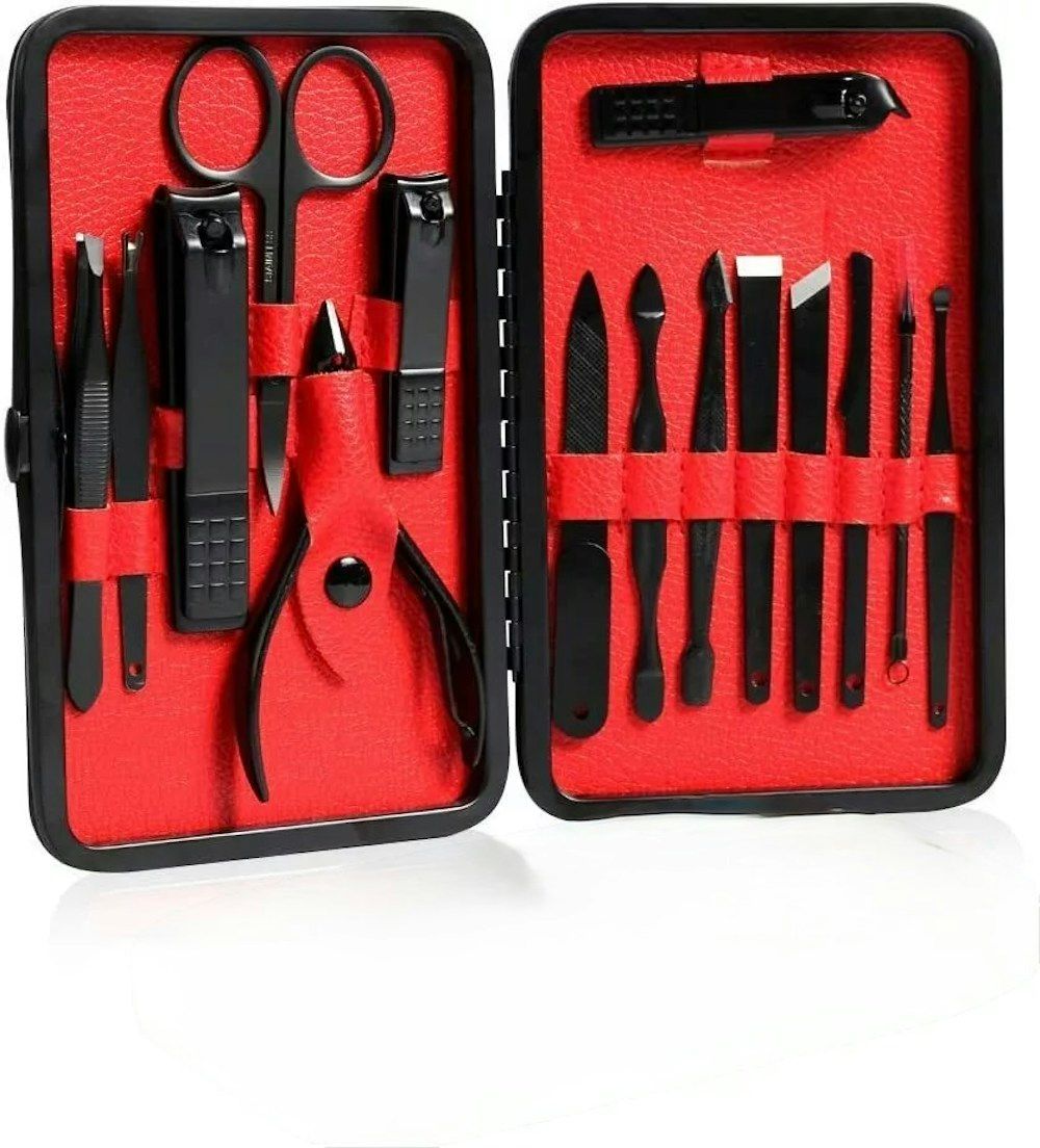 15-Piece Manicure and Pedicure Kit Set