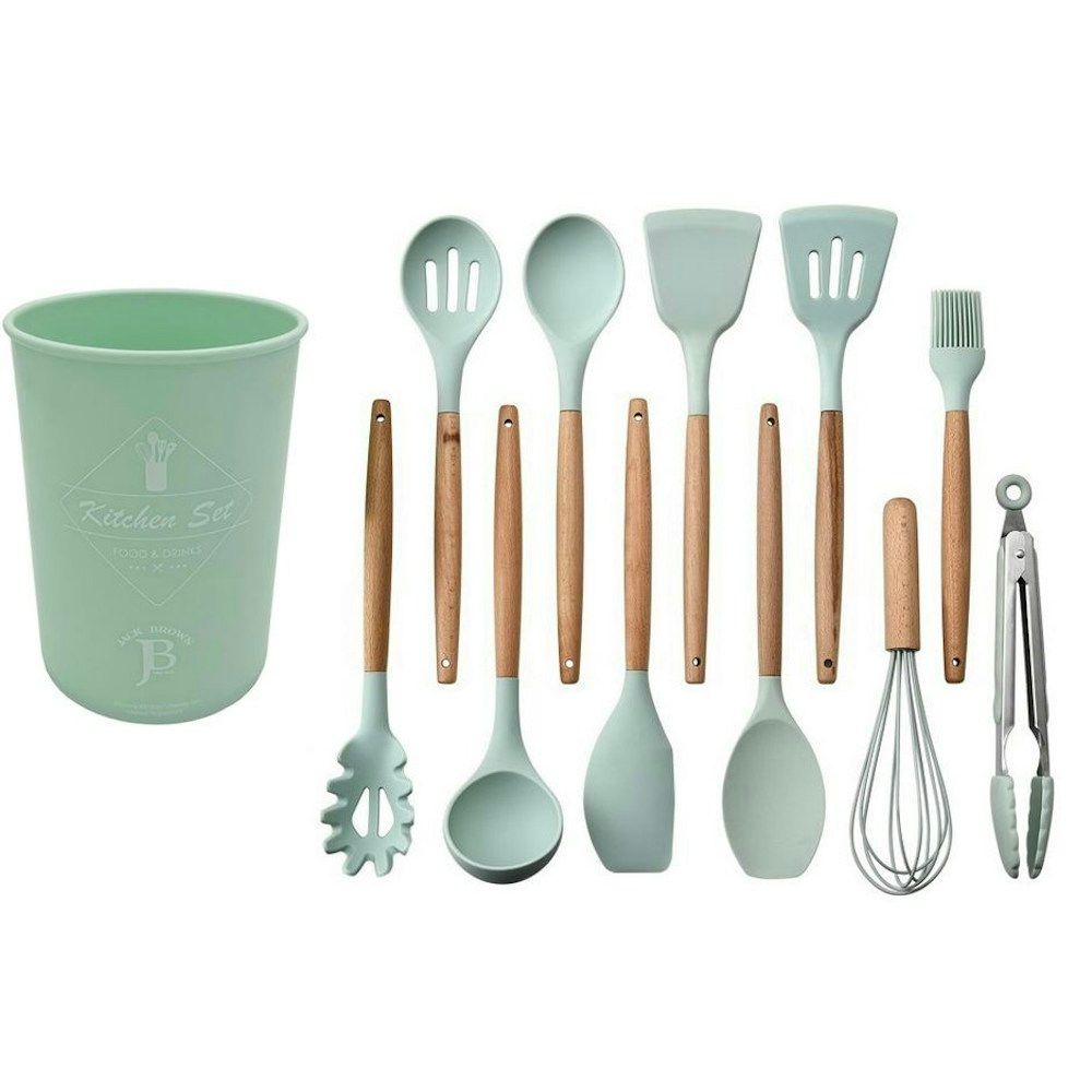 12-Piece Non-Stick Silicone Kitchen Utensil Set_1