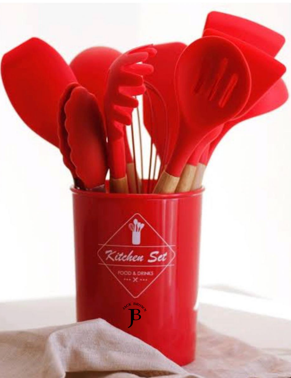 12-Piece Non-Stick Silicone Kitchen Utensil Set_2