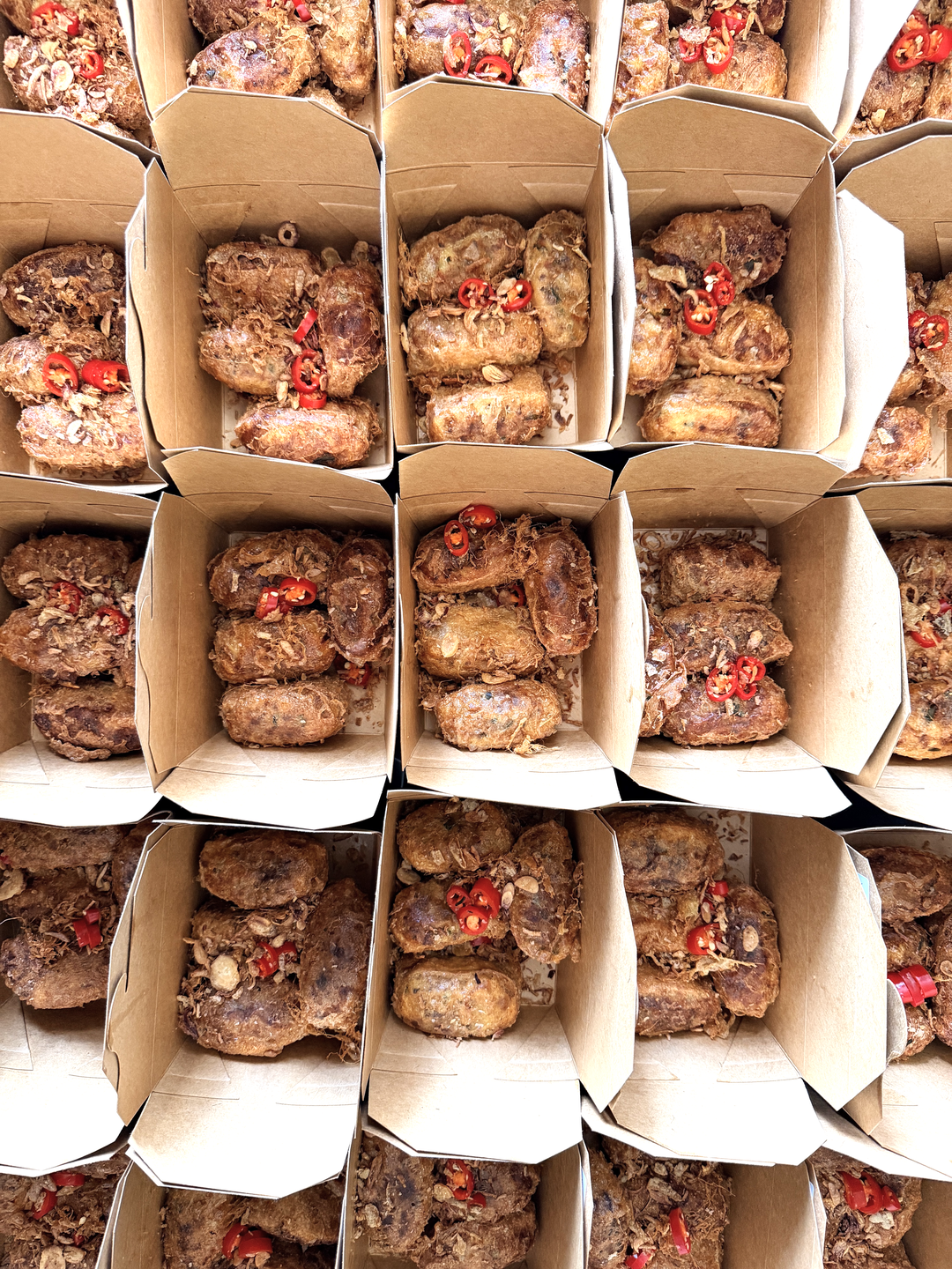 Sambal Bajak Beef Tahu Bagedil - 10pcs per box