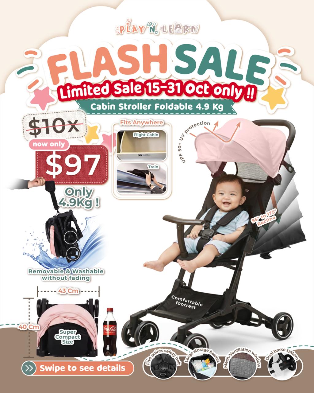 CABIN STROLLER 4.9KG 