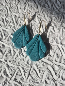Mermaid tail fans - mermaid blue