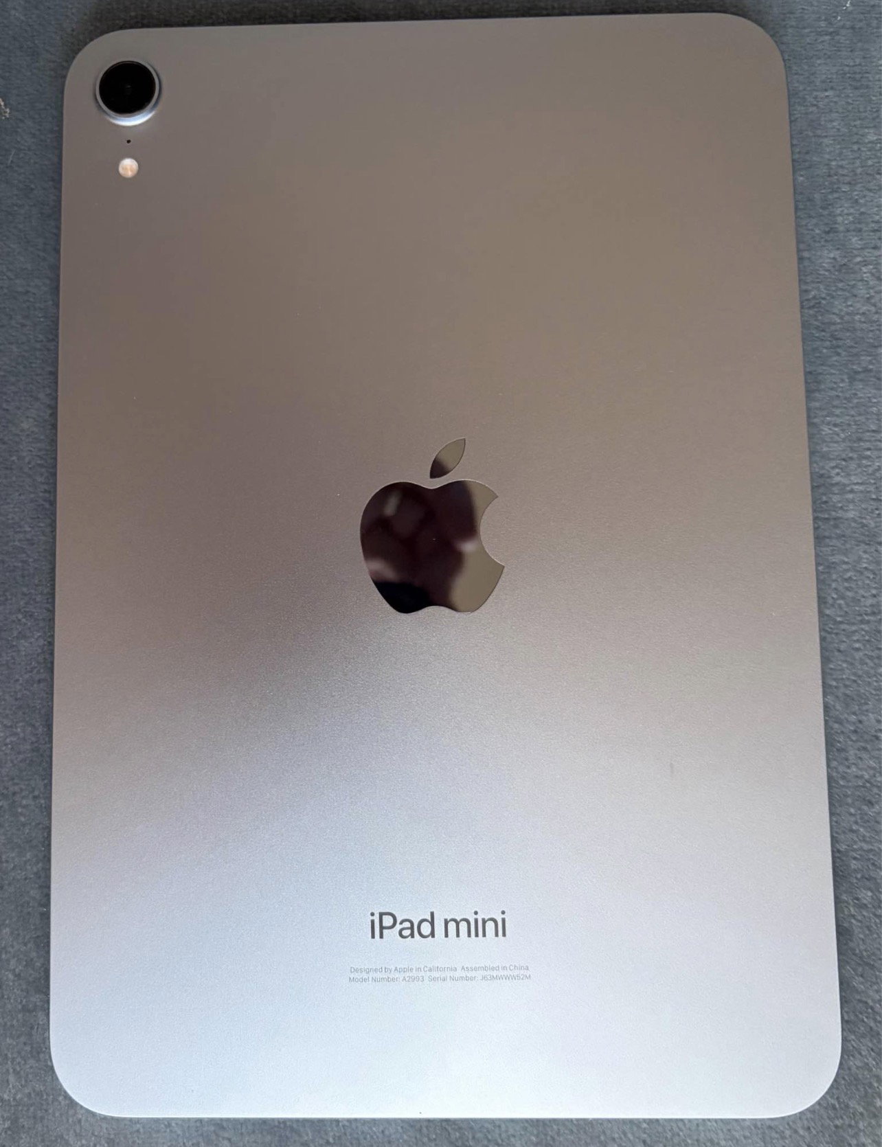 Apple iPad mini 7 A17 Pro – 256GB Wi-Fi – Blue – Batterie 95%_3