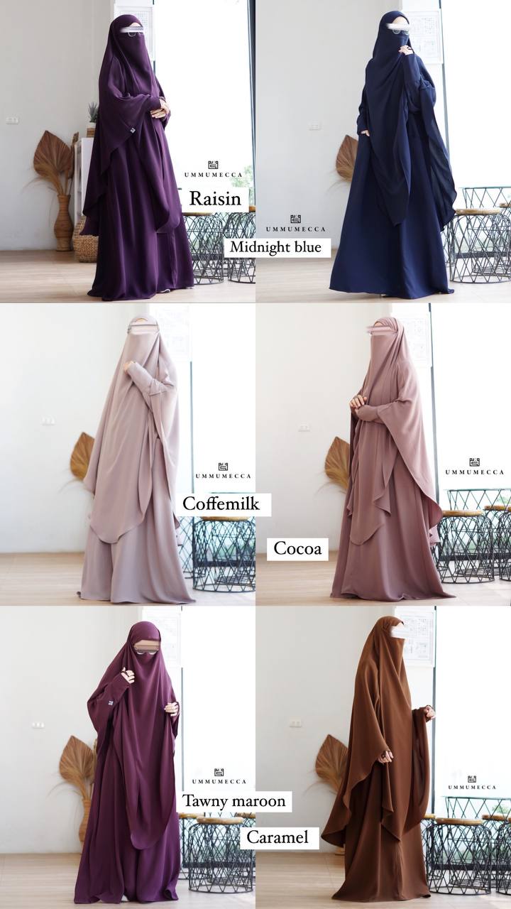 Ummu Mecca | Sabr Abaya set | In'am Gallery