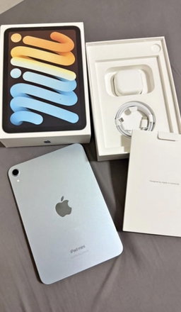 Apple iPad mini 7 A17 Pro – 256GB Wi-Fi – Blue – État comme neuf