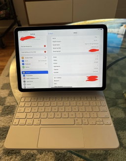 Apple iPad Air 5e génération – 64GB Wi-Fi – avec Magic Keyboard