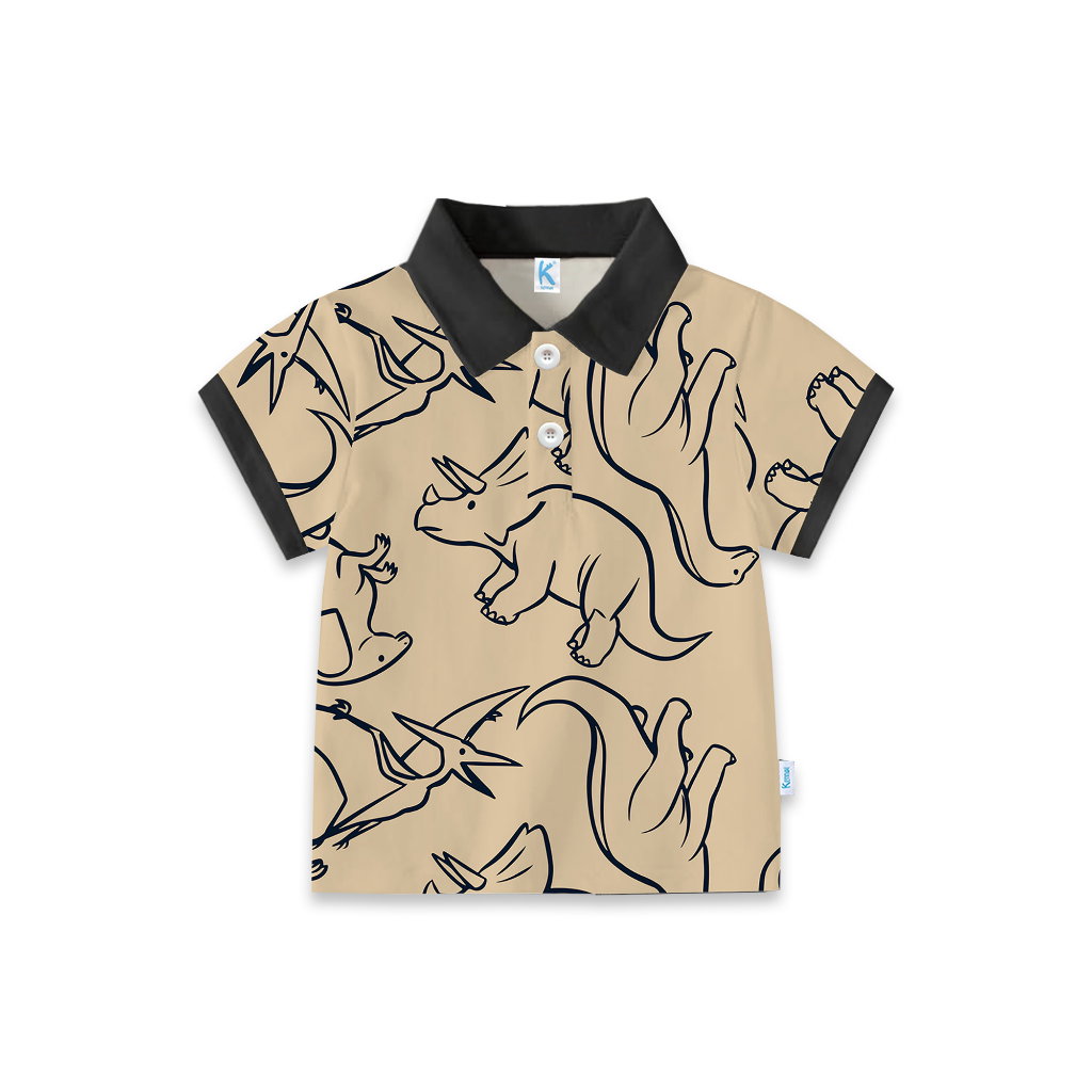 KAOS ATASAN POLO WANGKI BIG DINO COLONY C