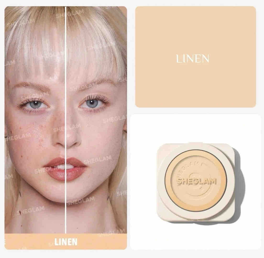 شيكلام باودر فاونديشن Linen عالي التغطية