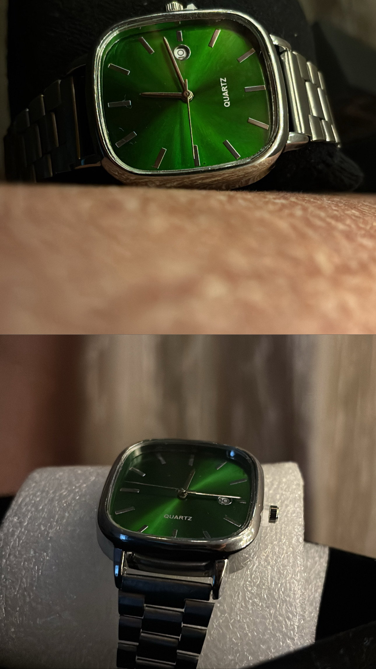 ⁠Veloria - Emerald Silver Watch⁠_0