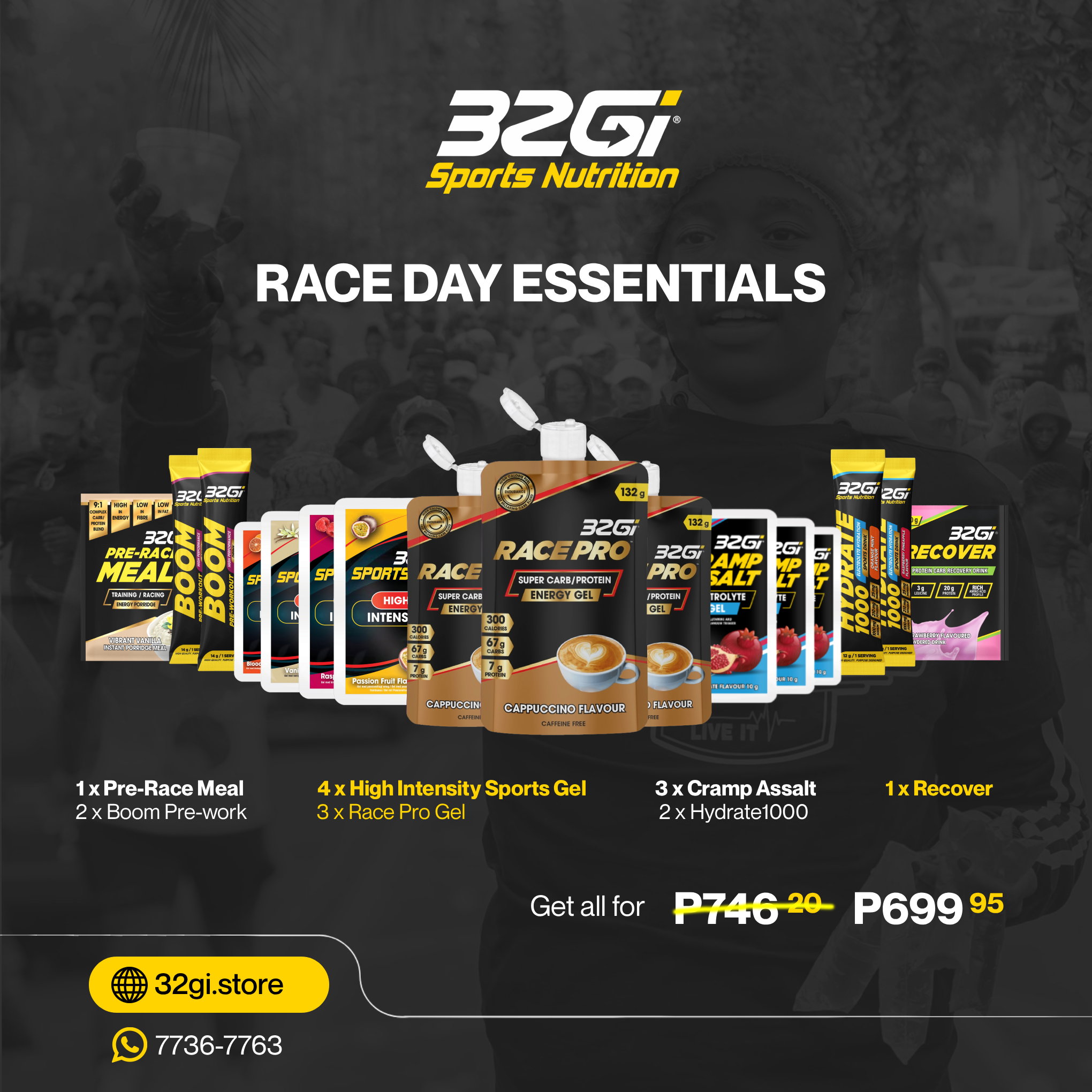 Race Day Essentials - Option 1 (42km)