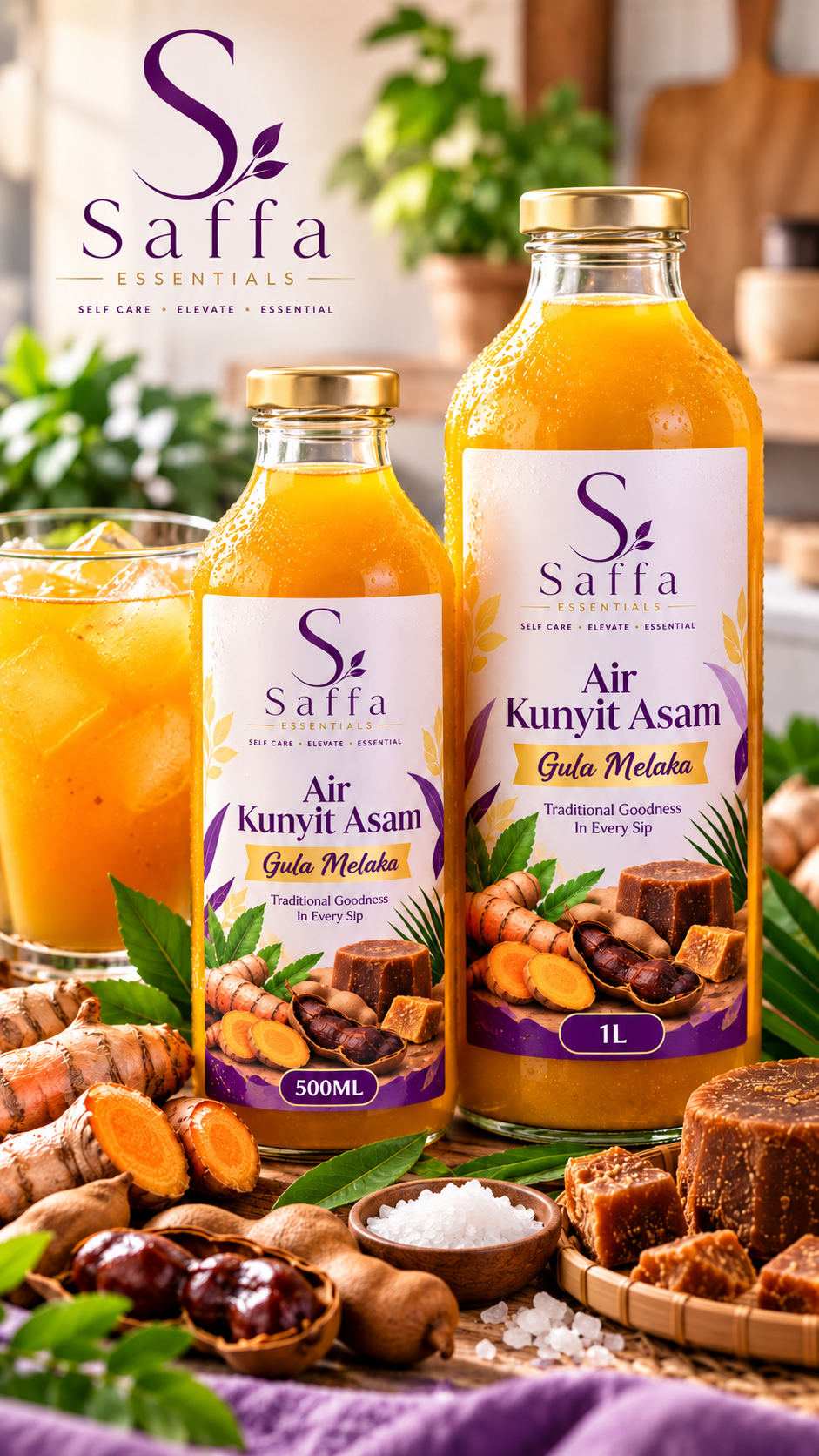 Air Kunyit Asam Gula Melaka + 1L_0