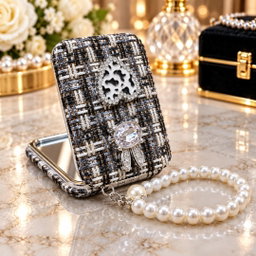 Foldable Pocket Makeup Mirror
