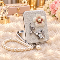 Foldable Pocket Makeup Mirror