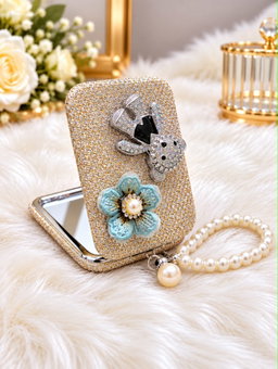 Foldable Pocket Makeup Mirror