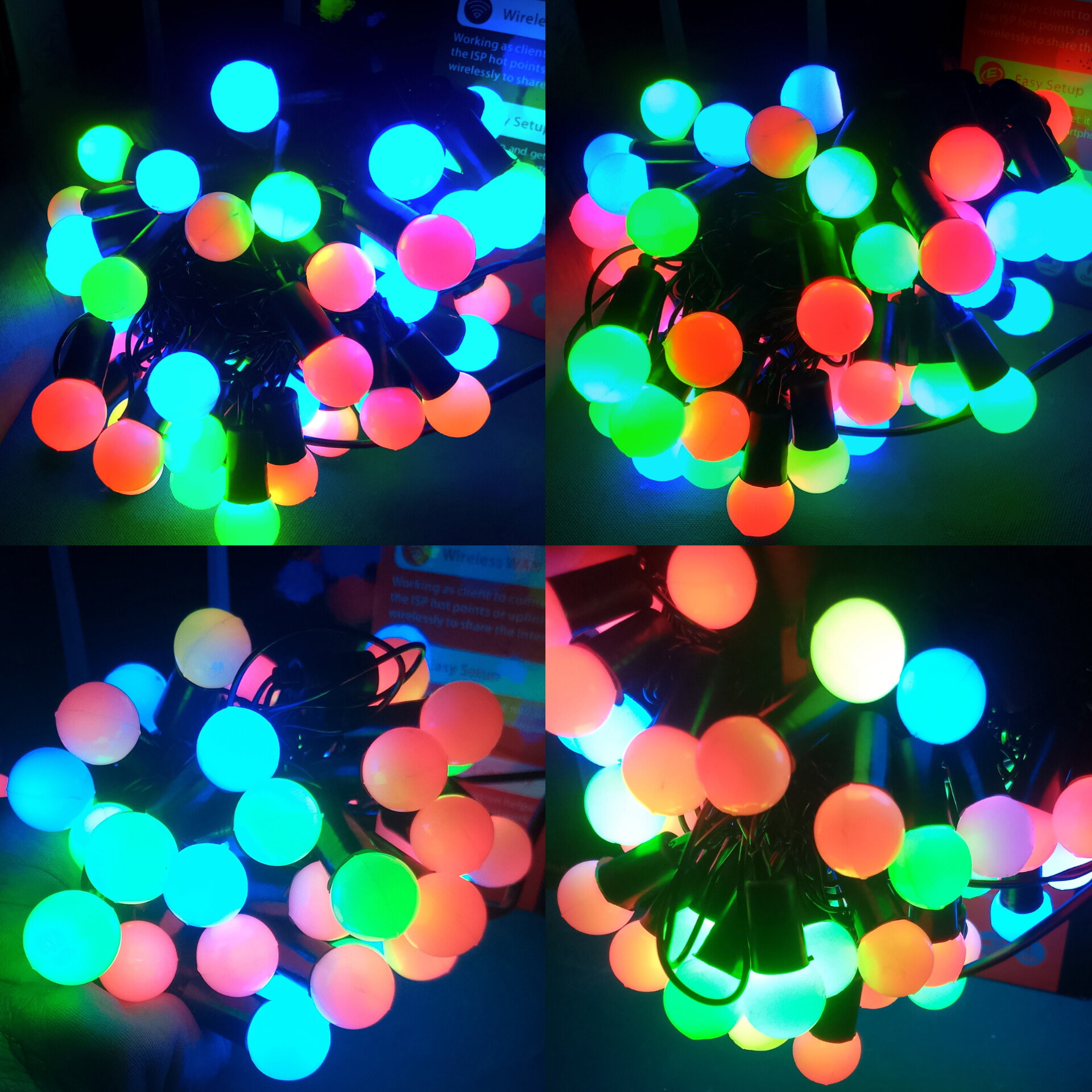 Multi Color Boll Light 15 Feet_2