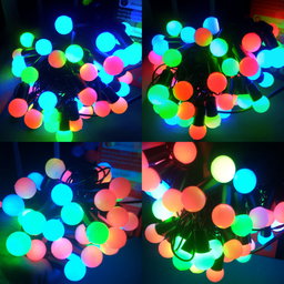 Multi Color Boll Light 15 Feet