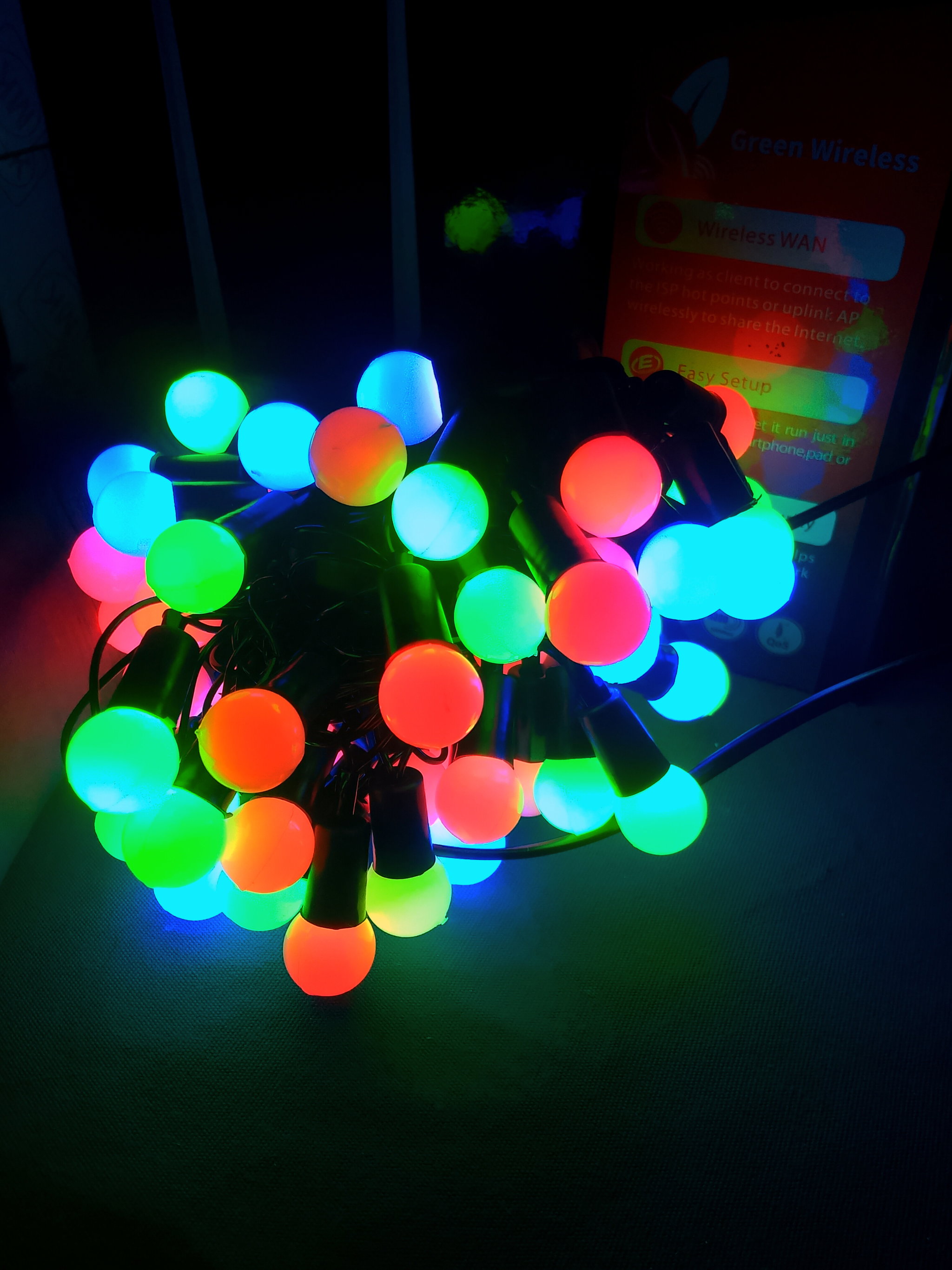 Multi Color Boll Light 15 Feet_1