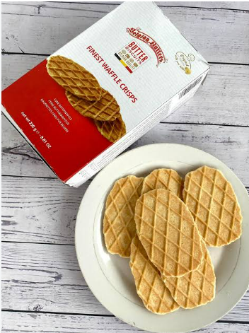 Belgian Butters Finest Waffle Crisps 牛油窩夫薄脆 250克