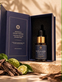 KESHANANDA Beard Elixir – Oud & Bergamot | 30ml