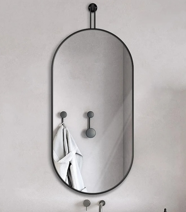ESPEJO NORDICO COLGANTE 60X100 CM NEGRO_0