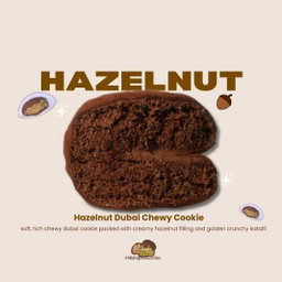 Hazelnut Dubai Chewy Cookie